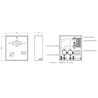 Grupa pompowa AFRISO PrimoBox AHB 620 GZ x GW 3/4'' x 3/4'', z izolacją, z pompą obiegową 2x Grunfos UPM3 Auto