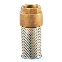 Kosz ssawny gwintowany wew., trójnożne zawieradło grzybkowe wspomagane sprężyną, typ 60S, Pnom 1,0 Mpa, 1 1/4"