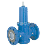 Typ DRVD - zawór redukcyjny do wody, nastawa 1,5 - 6,0 bar, przyłącza kołnierzowe PN16, Pnom=1,6 MPa, tmax=40 st.C. DN 150