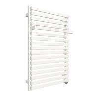 Grzejnik elektryczny TERMA CITY ONE 500 x 780 mm, kolor biały drogowy RAL9016, moc 400 W, podłączenie E1, kabel prosty bez wtyczki 2,5m biały