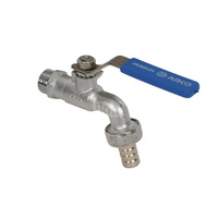 Zawór kulowy ARCO JARDIN czerpalny 1/2'' x 3/4'' GZ kątowy, uchwyt: dźwignia chrom