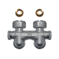 Korpus obejścia HERZ-3000 ze stałym obejściem, figura kątowa, DNG 3/4