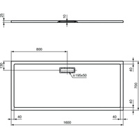 ULTRAFLAT NEW BRODZIK 160X70 PROS. SILK
