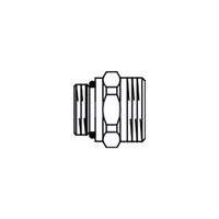 Złączka niklowana G ¾ GZ x G 1 GZ do połączenia 2 rozdzielaczy Multidis SF