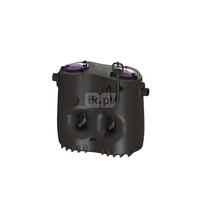 Separatory tłuszczu EasyClean free Basic Standard NS 7 Lewy z okienkiem i urządzeniem do napełniania