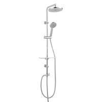 AMIGA VERDELINE zestaw natryskowy z deszczownią, chrom