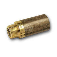 Przedłużka SANHA PURAFIT, brąz, 1'' (GW x GZ), 15 mm