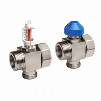 Rozszerzanie rozdzielaczy 1'' o jeden obieg, zasilanie 0-6l/min, niklowane HKVE2013A-1'' 0-6