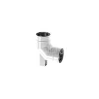 Kolano 87' TERMET fi 60/100 mm