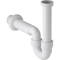 Syfon rurowy Geberit do zlewozmywaka, wylot poziomy: d=50mm, G=1 1/2″, Biały-alpin