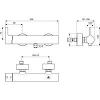 JOY BATERIA NATRYSKOWA MGN GREY