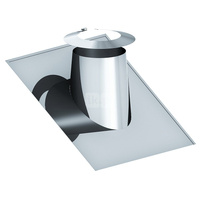 Przejście przez dach 26st. - 35st. z płaszczem ołowianym i kołnierzem,fi130/180mm