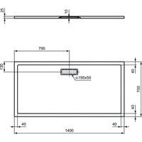 ULTRAFLAT NEW BRODZIK 140X70 PROS.