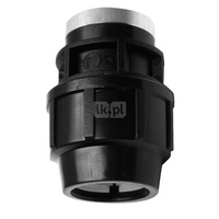Złączka skręcana z gwintem wewnętrznym do rur PE PN16 63 mm x 1 1/4