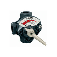 Zawór czterodrogowy mieszający z przepustnicą. Przyłącza gwintowane 11/2"