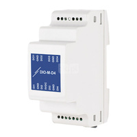 Modbus RTU IO module | 4 digital inputs | 4 digital outputs DIO-M-D4 GTIN 0.540.100.300.077.9