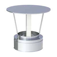 Osłona dwuścienna wylotu przewodu kominowego JEREMIAS 215-DWECO1076 250 mm