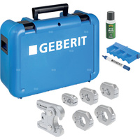 Obrotowe pierścienie zaciskowe Geberit Mapress [1], w walizce d15-35