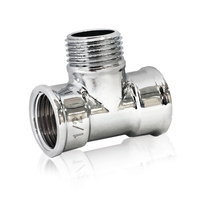 Trójnik FITTING STANDARD mosiądz 1/2'' (GW x GZ x GW)