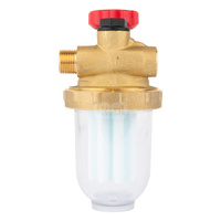 Filtr olejowy AFRISO Z500Si dwururowy fi 3/8'' x 3/8'' GW x GZ, z wkładem plastikowym, maks. przepływ 200 l/h