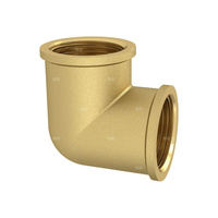 Kolano skręcane mosiężne GW/GW ⅜ mosiądz