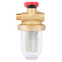 Filtr olejowy AFRISO Z500St dwururowy fi 3/8'' x 3/8'' GW x GZ, z wkładem stalowym, maks. przepływ 220 l/h