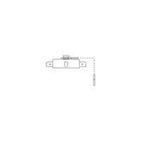 Nasadka zamykająca z łańcuszkiem 2 1/2