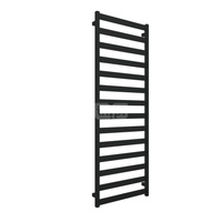 Grzejnik elektryczny TERMA VIVO One 600 x 1630 mm, kolor czarny jak kruk RAL9005, moc 800 W, podłączenie E8, kabel prosty bez wtyczki 1,5m