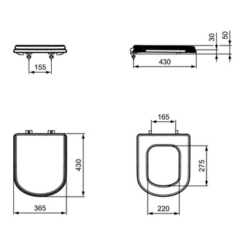 CALLA DESKA WOLNOOP. MDF ZAWIASY METAL.