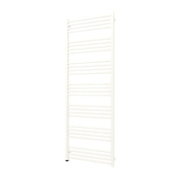 Grzejnik elektryczny TERMA FIONA ONE 580 x 1620 mm, kolor biały drogowy RAL9016, moc 800 W, podłączenie E8, kabel spiralny z wtyczką 1,5m biały