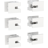 Elementy mocujące do przedniej osłony modułu sanitarnego Geberit Monolith