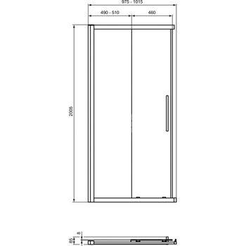 IS I.LIFE DRZW 100 UNH DR IC BRT/SIL CLR