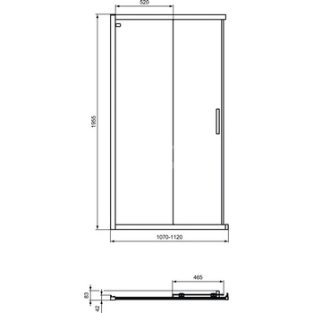 CONNECT 2 DRZWI Z WEJ. NAR. 110 SIL.BR