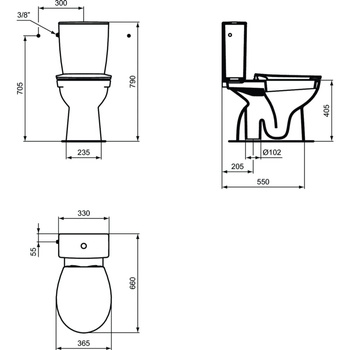 E/VIT+ KOMPAKT 4.5/3 SC S&C WHT (C)