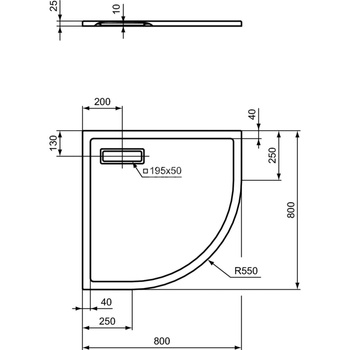 ULTRAFLAT NEW BRODZIK 80X80 KWAD. SILK
