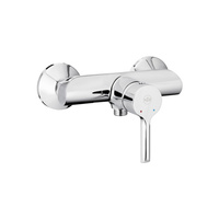 Bateria natryskowa ścienna KFA Armatura ANGELIT, kolor chrom