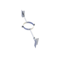 Uchwyt JEREMIAS DWECO55 stal nierdzewna fi 200 mm (mocowanie - Krokwiowy)