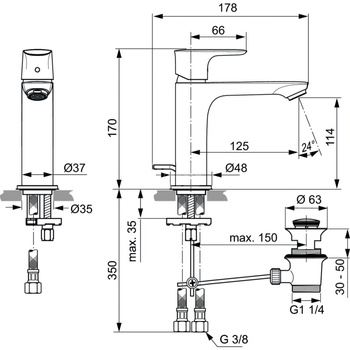 CONNECT AIR BATERIA UMYWALKOWA SLM GR SLM SILV