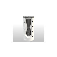 Zbiornik buforowy stojący ELEKTROMET WGJ-B pojemność 220 l z wężownicą, izolacja: kauczuk, kolor: biały