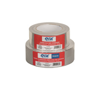 Taśma do otulin QIK srebrna PREMIUM, rolka 48mm x 9 mb