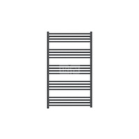 Grzejnik elektryczny TERMA FIONA ONE 680 x 1140 mm, kolor szary czarny RAL7021, moc 600 W, podłączenie E1, kabel spiralny z wtyczką 2,5m czarny