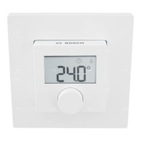 CR11H regulator pokojowy z wyświetlaczem, do montażu na ścianie,bez programowania czasowego, do jednego obiegu grzewczego, z wbudowanym czujnikiem wilgotności względnej