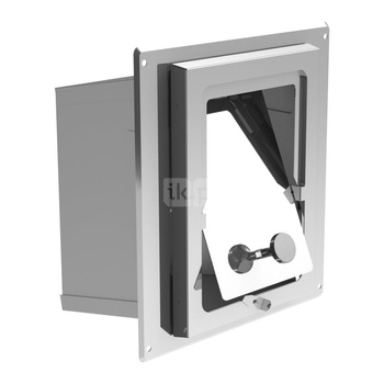 Regulator ciągu 210x140mm z króćcem 150mm do podłączenia z EW34