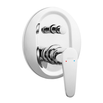 Bateria podtynkowaFERRO ALGEO 2-funkcyjna, chrom