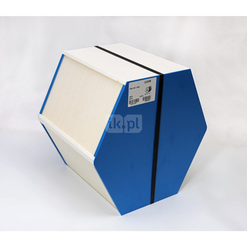 Wymiennik krzyżowo-przeciwprądowy entalpiczny do central wentylacyjnych do central wentylacyjnych TopVac: 350 VCF/HCF, 450 VCF/450HCF, 550 VCF/550HCF