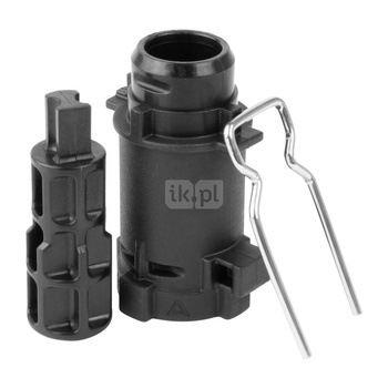 Adapter do 3-drogowych zaworów strefowych AZV, rozszerzający zakres dopuszczalnej temperatury medium do -15÷120'C