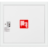 Hydrant DN 25 wnękowy, wąż 30 m, zamek patent, RAL 9003