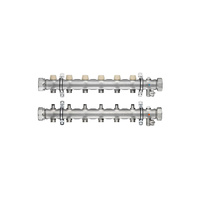 Kermi x-net rozdzielacz IFH FI-15 do 15 obwodów, długość 1350 mm