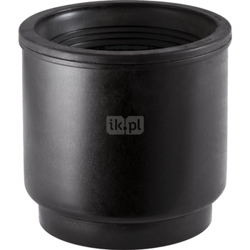 Kielich podłączeniowy GEBERIT HDPE, PE / polietylen, 110 mm x 120 mm (króciec x mufa wciskowa) z uszczelką