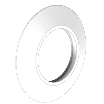 Rozeta maskująca Okrągły JEREMIAS TWIN31B silikon, średnica wewnętrzna 80 mm